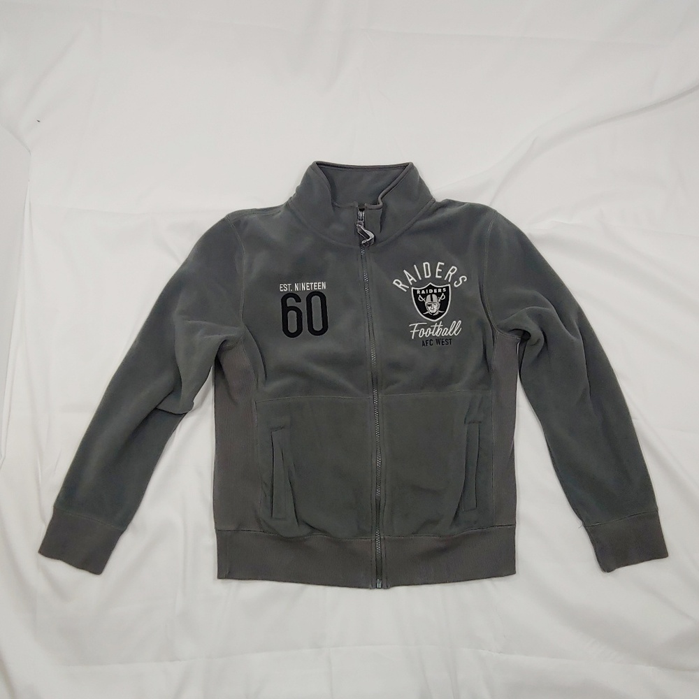 NFL Team Apparel Raiders Full Zip